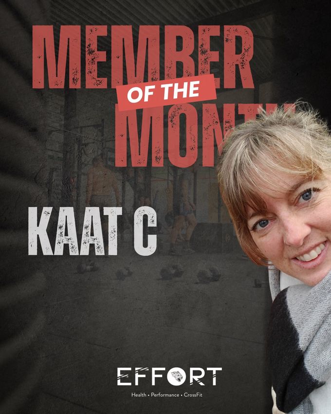 Kaat, Member of the Month maart 2026 bij Effort