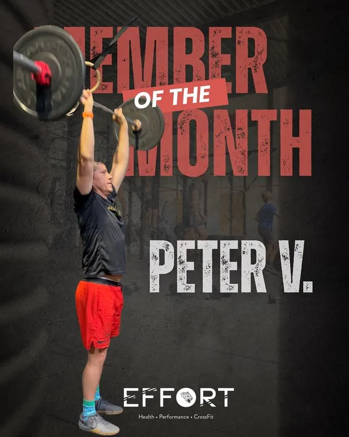 Peter, Member of the Month november 2025 bij Effort